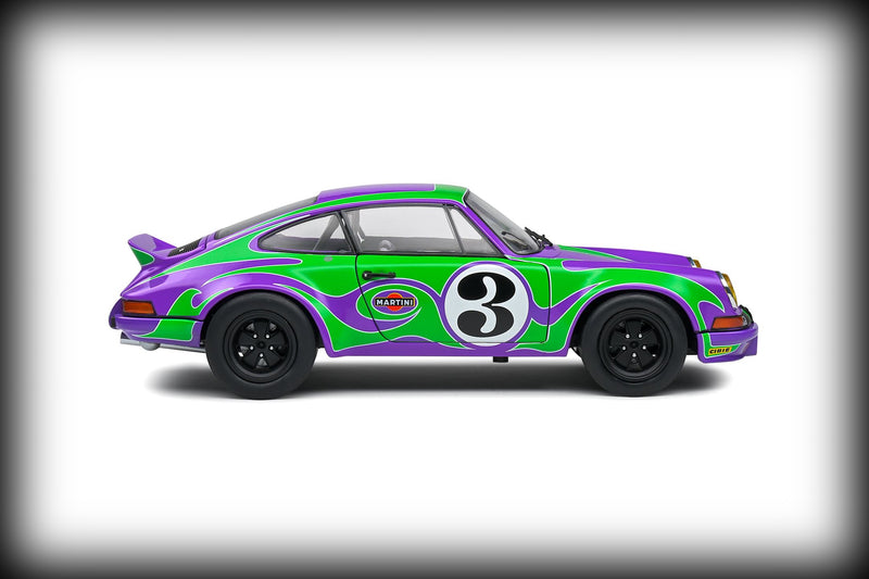 Load image into Gallery viewer, Porsche PURPLE HIPPY TRIBUTE 1973 SOLIDO 1:18
