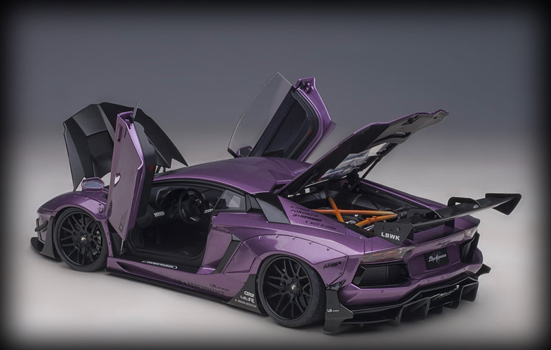 Load image into Gallery viewer, Lamborghini LIBERTY WALK LB-WORKS AVENTADOR AUTOart 1:18
