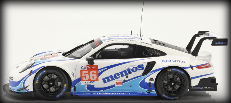 Load image into Gallery viewer, Porsche 911 RSR MENTOS Nr.56 24H LE MANS 2020 IXO 1:18
