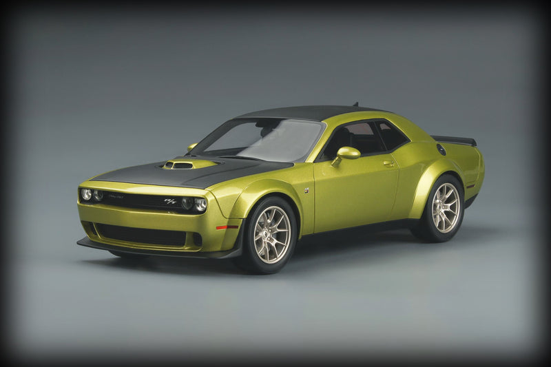 Chargez l&#39;image dans la visionneuse de la galerie, &lt;tc&gt;Dodge CHALLENGER R/T SCAT PACK WIDEBODY 50TH ANNIVERSARY GT SPIRIT 1:18&lt;/tc&gt;
