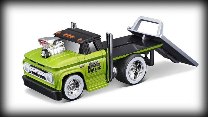 Chargez l&#39;image dans la visionneuse de la galerie, &lt;tc&gt;Chevrolet C60 FLATBED 1966 + Chevrolet EL CAMINO 1959 Nr.07 MAISTO 1:64&lt;/tc&gt;
