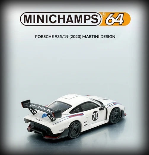 Laad de afbeelding in de Gallery-viewer, Porsche 935 Nr.70 Martini Racing MINICHAMPS 1:64
