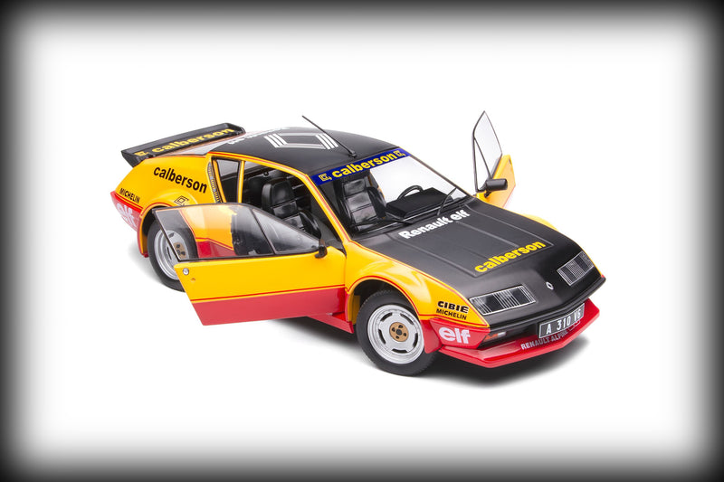 Laad de afbeelding in de Gallery-viewer, &lt;tc&gt;Renault ALPINE A310 GT Calberson Evocation 1983 SOLIDO 1:18&lt;/tc&gt;
