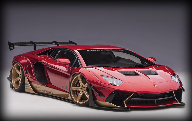 Laad de afbeelding in de Gallery-viewer, Lamborghini LIBERTY WALK LB-WORKS AVENTADOR AUTOart 1:18 (6811886518377)
