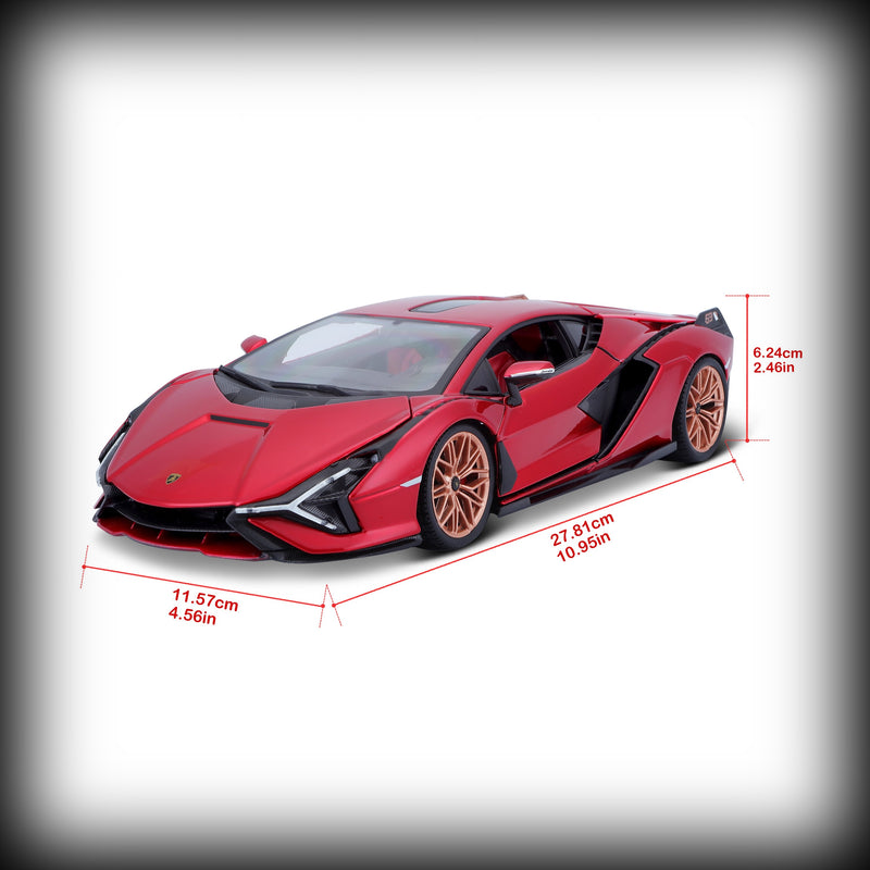 Load image into Gallery viewer, Lamborghini SIAN FKP 37 2019 BBURAGO 1:18 (6801384505449)

