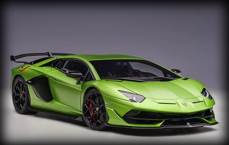 Laad de afbeelding in de Gallery-viewer, Lamborghini AVENTADOR SVJ 2019 AUTOart 1:18 (6789960728681)
