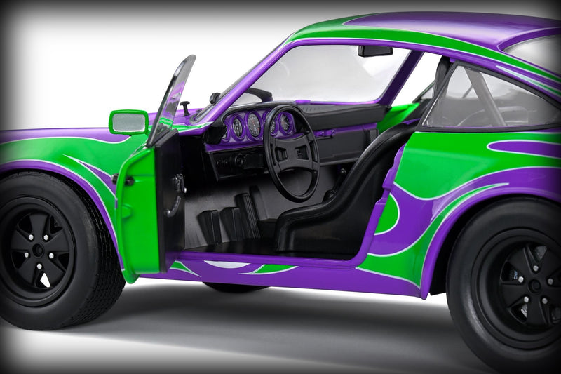 Chargez l&#39;image dans la visionneuse de la galerie, &lt;tc&gt;Porsche PURPLE HIPPY TRIBUTE 1973 SOLIDO 1:18&lt;/tc&gt;
