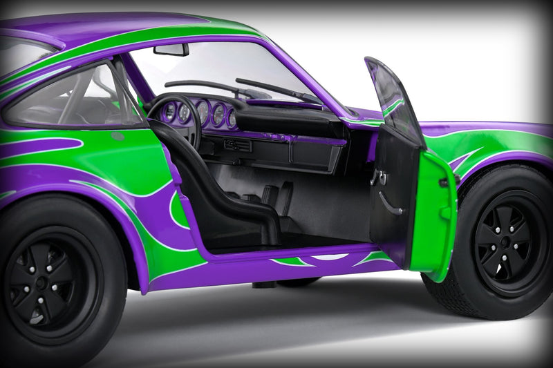 Chargez l&#39;image dans la visionneuse de la galerie, &lt;tc&gt;Porsche PURPLE HIPPY TRIBUTE 1973 SOLIDO 1:18&lt;/tc&gt;
