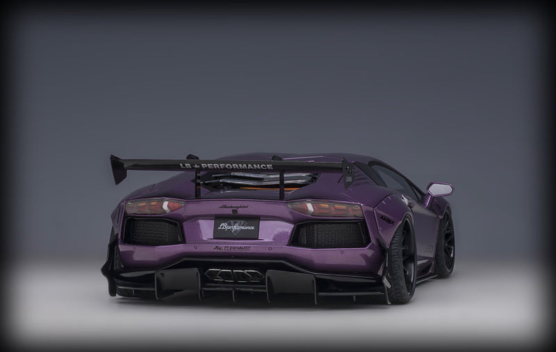 Laad de afbeelding in de Gallery-viewer, &lt;tc&gt;Lamborghini LIBERTY WALK LB-WORKS AVENTADOR AUTOart 1:18&lt;/tc&gt;
