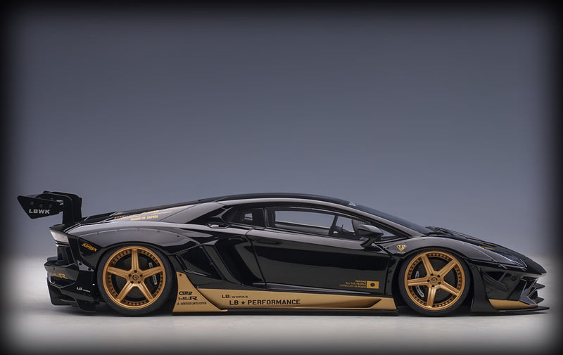 Laad de afbeelding in de Gallery-viewer, &lt;transcy&gt;Lamborghini LIBERTY WALK LB-WORKS AVENTADOR AUTOart 1:18&lt;/transcy&gt;
