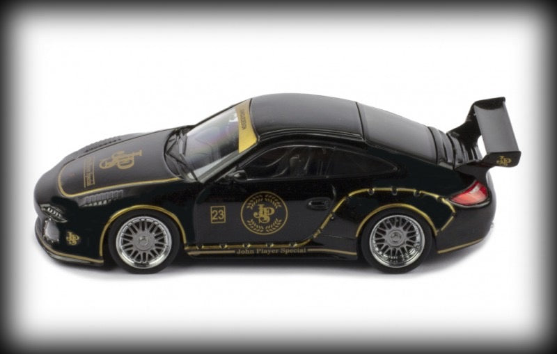 Laad de afbeelding in de Gallery-viewer, Porsche 911 OLD AND NEW 997 JOHN PLAYER SPECIAL IXO 1:43
