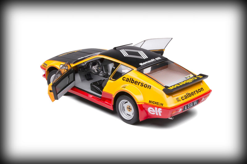 Laad de afbeelding in de Gallery-viewer, &lt;tc&gt;Renault ALPINE A310 GT Calberson Evocation 1983 SOLIDO 1:18&lt;/tc&gt;
