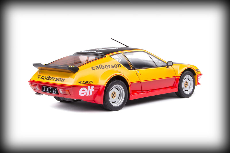 Laad de afbeelding in de Gallery-viewer, &lt;tc&gt;Renault ALPINE A310 GT Calberson Evocation 1983 SOLIDO 1:18&lt;/tc&gt;
