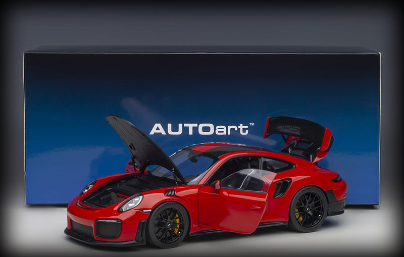 Laad de afbeelding in de Gallery-viewer, &lt;tc&gt;Porsche 911 (991.2) GT2 RS WEISSACH PACKAGE 2017 AUTOart 1:18&lt;/tc&gt;
