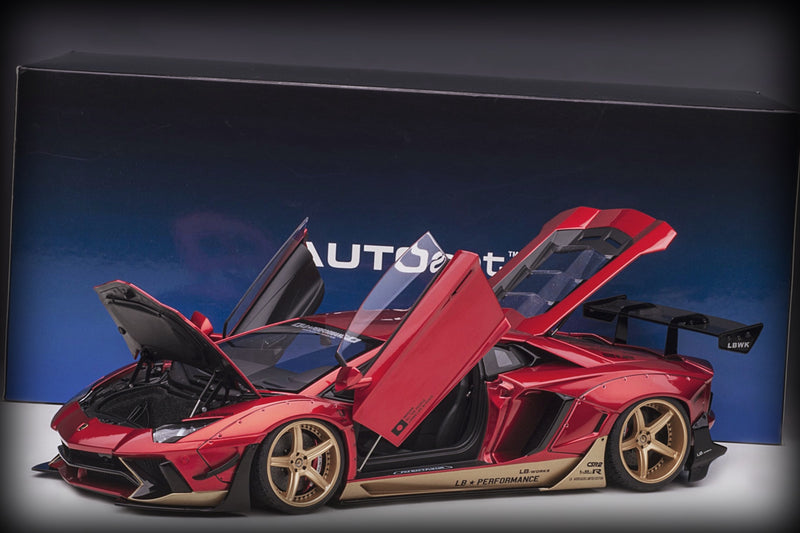 Chargez l&#39;image dans la visionneuse de la galerie, Lamborghini LIBERTY WALK LB-WORKS AVENTADOR AUTOart 1:18 (6811886518377)

