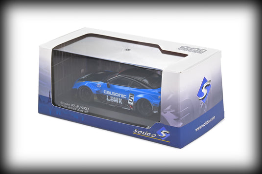 Nissan GT-R (R35) LB Silhouette Calsonic SOLIDO 1:43