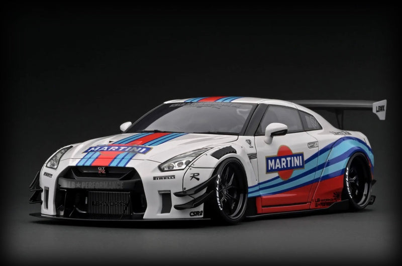 Load image into Gallery viewer, Nissan GT-R MARTINI (R35) LB-WORKS IGNITION MODEL 1:18
