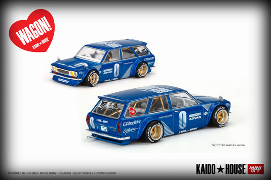 Datsun 510 WAGON-KAIDO HOUSE MINI GT 1:64