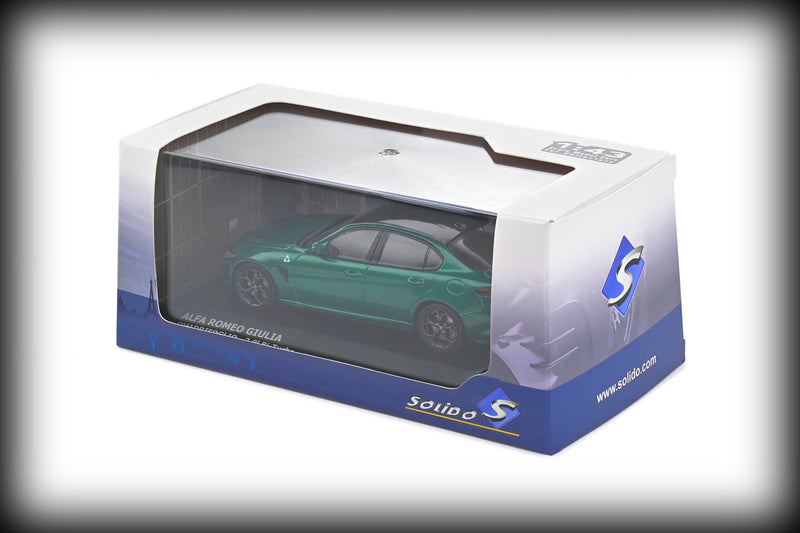 Chargez l&#39;image dans la visionneuse de la galerie, &lt;tc&gt;Alfa Romeo GIULIA Quadrifoglio SOLIDO 1:43&lt;/tc&gt;
