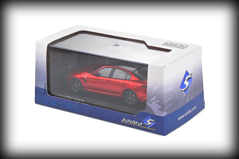 Chargez l&#39;image dans la visionneuse de la galerie, &lt;tc&gt;Alfa Romeo GIULIA Quadrifoglio SOLIDO 1:43&lt;/tc&gt;
