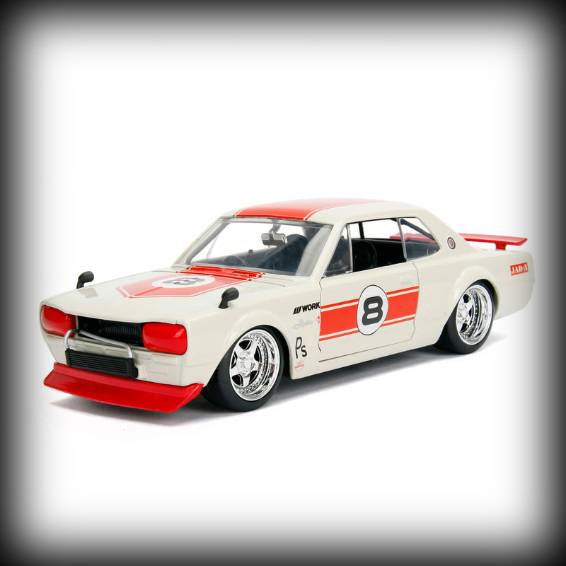 Laad de afbeelding in de Gallery-viewer, Nissan Skyline GT-R 1971 JADA 1:24
