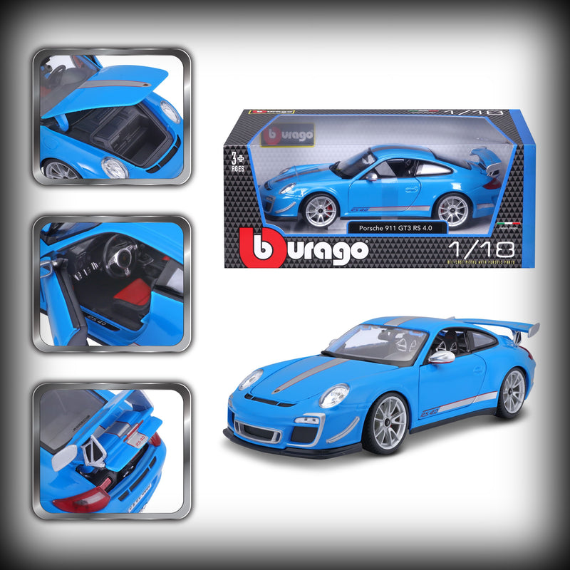 Laad de afbeelding in de Gallery-viewer, &lt;tc&gt;Porsche 911 GT3 RS 4.0 2012 BBURAGO 1:18&lt;/tc&gt;
