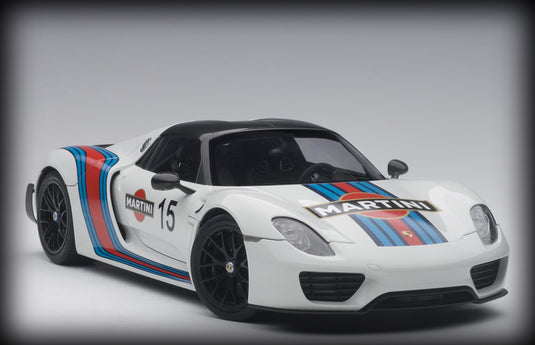 Porsche 918 SPYDER Nr.15 (MARTINI) AUTOart 1:18 (6814112252009)