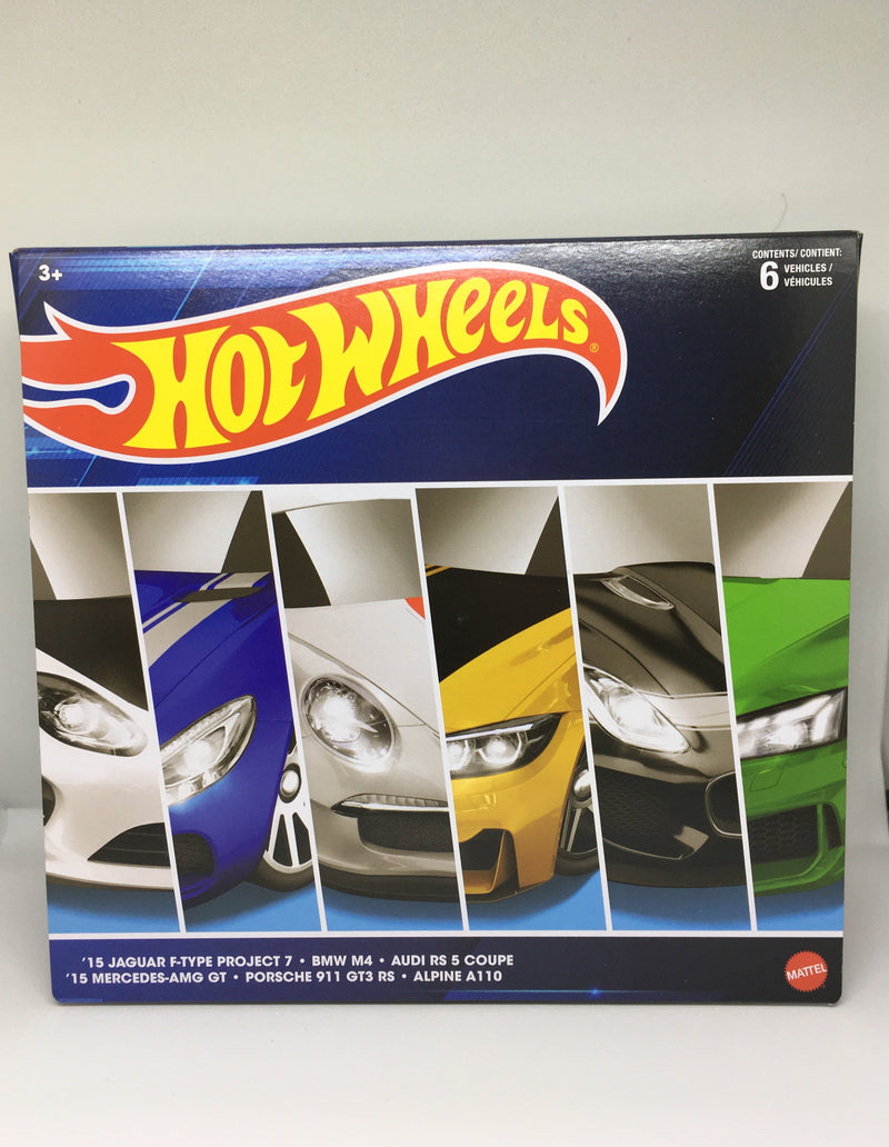 Chargez l&#39;image dans la visionneuse de la galerie, &lt;tc&gt;European Themed 6-pack HOT WHEELS 1:64&lt;/tc&gt;

