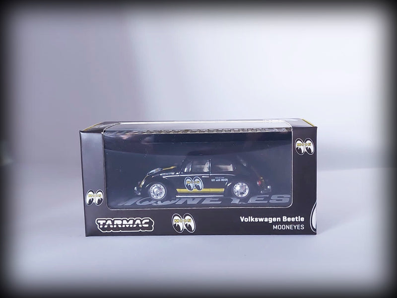 Chargez l&#39;image dans la visionneuse de la galerie, Volkswagen Coccinelle (Mooneyes) Avec Conteneur TARMAC WORKS 1:64

