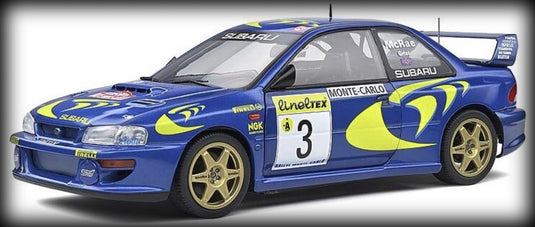 Subaru IMPREZA 22B Nr.3 RALLY MONTE CARLO 1998 SOLIDO 1:18