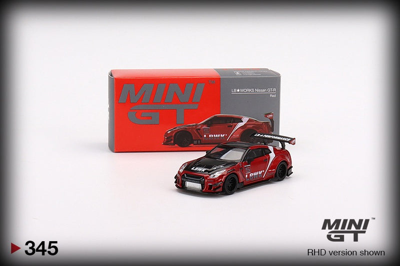 Chargez l&#39;image dans la visionneuse de la galerie, Nissan GT-R R35 TYPE 2 LB WORKS MINI GT 1:64
