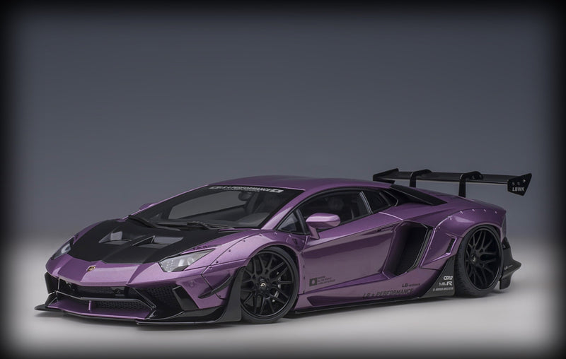 Laad de afbeelding in de Gallery-viewer, &lt;tc&gt;Lamborghini LIBERTY WALK LB-WORKS AVENTADOR AUTOart 1:18&lt;/tc&gt;
