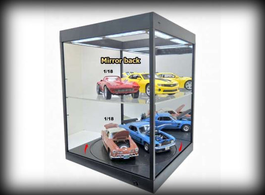 Display & Show cases TRIPLE9 COLLECTION (Black / Mirror)