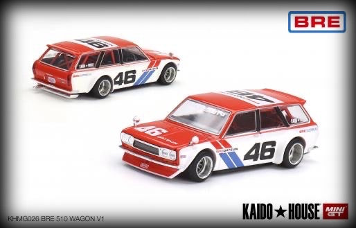 Datsun KAIDO 510 WAGON BRE V1 Nr.46 MINI GT 1:64
