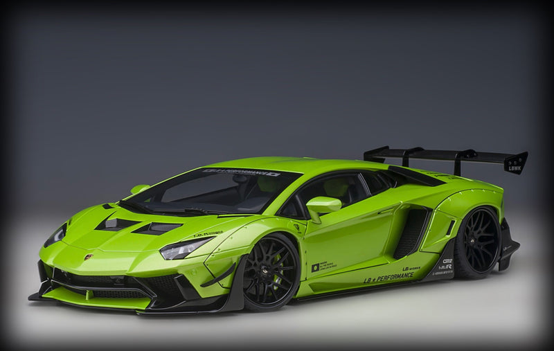 Laad de afbeelding in de Gallery-viewer, &lt;tc&gt;Lamborghini LIBERTY WALK LB-WORKS AVENTADOR AUTOart 1:18&lt;/tc&gt;
