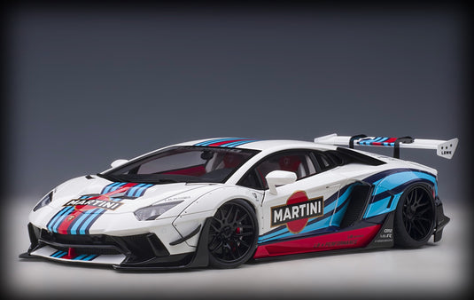 <tc>Lamborghini LIBERTY WALK LB-WORKS AVENTADOR (Martini-editie) AUTOart 1:18</tc>