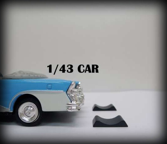 <tc>Car Stoppers 1:43 (10 Stuks) TRIPLE9 COLLECTION (Zwart)</tc>