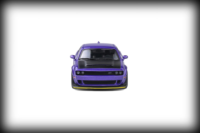 Load image into Gallery viewer, Dodge Challenger Demon Plum Crazy 2018 SOLIDO 1:43
