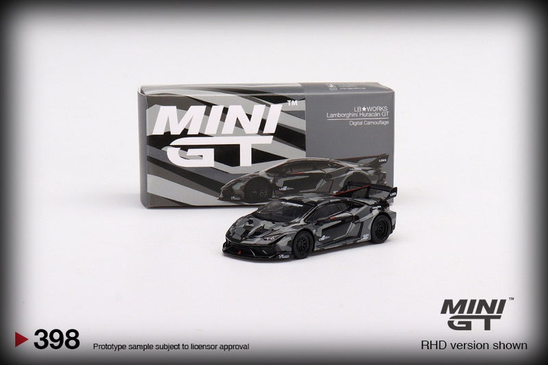 Chargez l&#39;image dans la visionneuse de la galerie, Lamborghini HURACAN GT LB WORKS MINI GT 1:64
