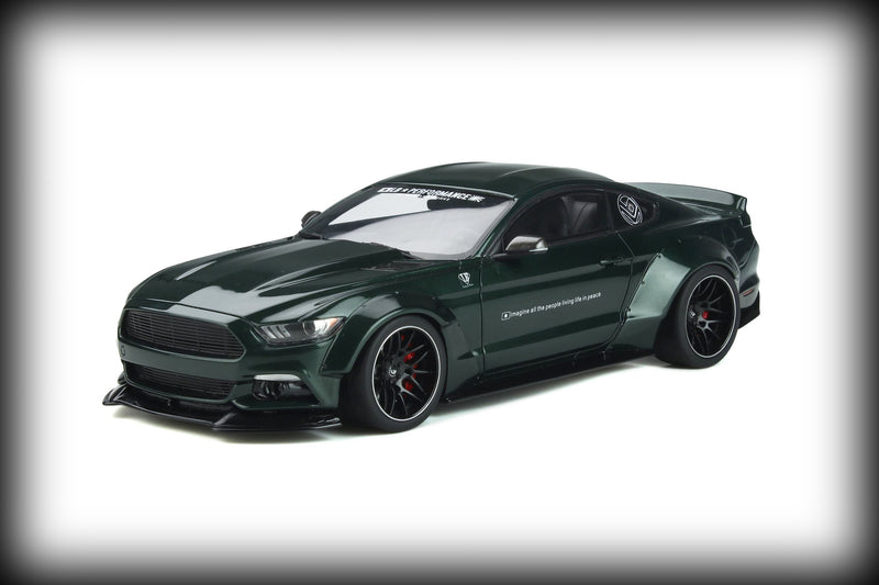 Chargez l&#39;image dans la visionneuse de la galerie, &lt;transcy&gt;Ford MUSTANG LB-Works Dark Highland Green 2017 GT SPIRIT 1:18&lt;/transcy&gt;
