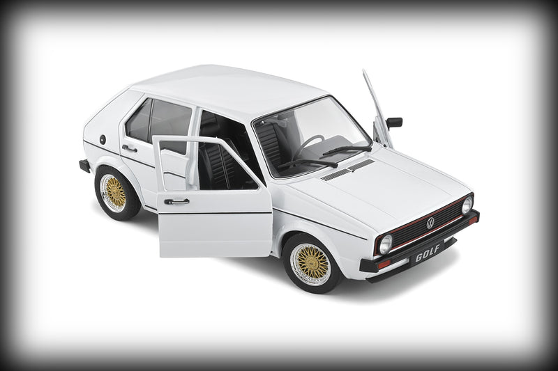 Chargez l&#39;image dans la visionneuse de la galerie, &lt;transcy&gt;Volkswagen GOLF L White Custom 1983 SOLIDO 1:18&lt;/transcy&gt;
