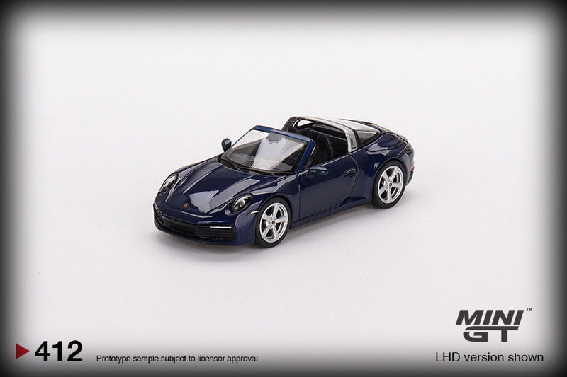 Laad de afbeelding in de Gallery-viewer, Porsche 911 TARGA 4S MINI GT 1:64
