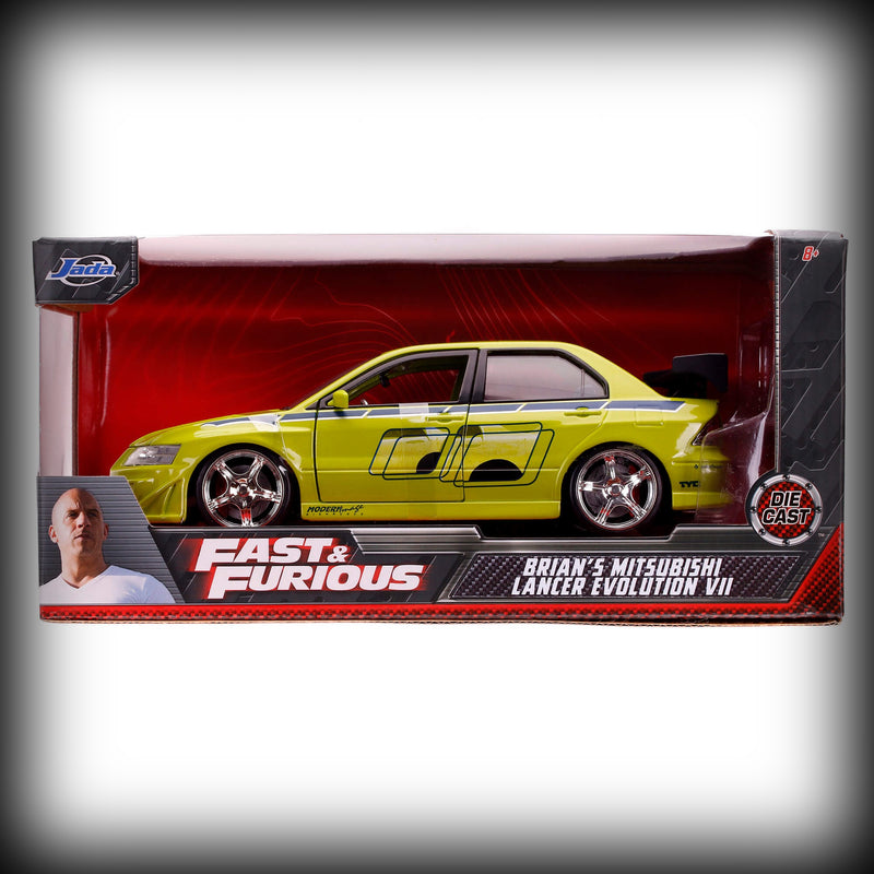 Chargez l&#39;image dans la visionneuse de la galerie, &lt;tc&gt;Mitsubishi Lancer Evo VII JADA 1:24&lt;/tc&gt;
