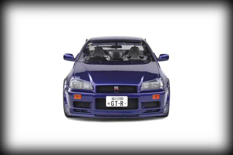 Chargez l&#39;image dans la visionneuse de la galerie, &lt;transcy&gt;Nissan Skyline (R34) GT-R 1999 SOLIDO 1:18&lt;/transcy&gt;
