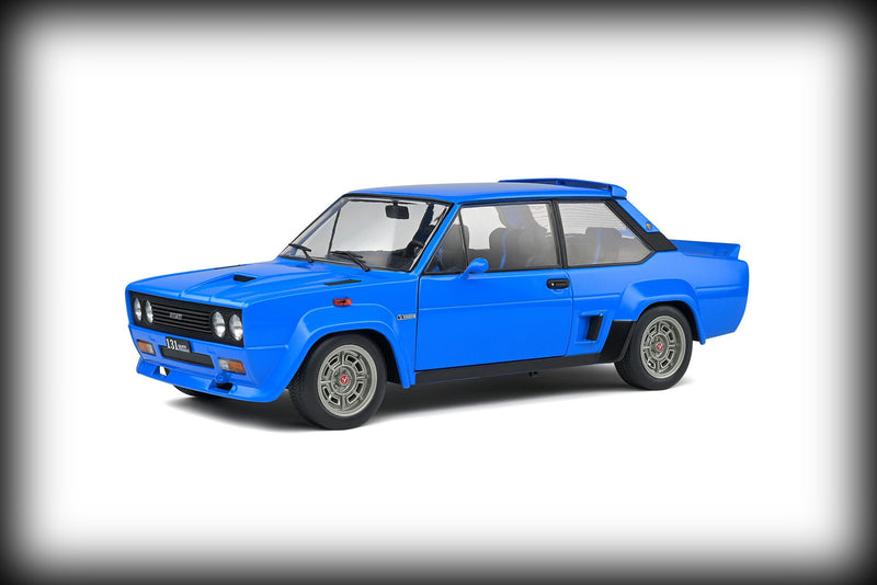 Chargez l&#39;image dans la visionneuse de la galerie, Fiat 131 ABARTH BLUE 1980 SOLIDO 1:18
