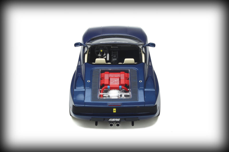 Laad de afbeelding in de Gallery-viewer, &lt;transcy&gt;Ferrari Spider KOENIG SPECIALS Blue Sera Metalizzato 1985 GT SPIRIT 1:18&lt;/transcy&gt;
