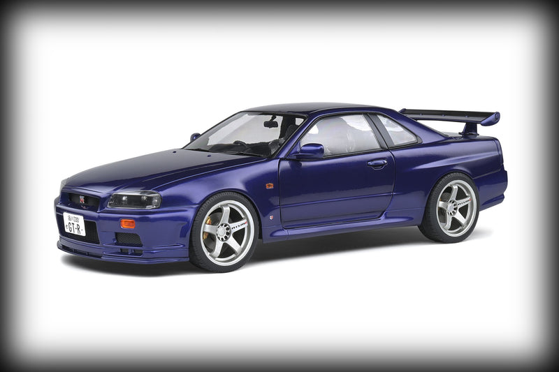 Chargez l&#39;image dans la visionneuse de la galerie, &lt;transcy&gt;Nissan Skyline (R34) GT-R 1999 SOLIDO 1:18&lt;/transcy&gt;
