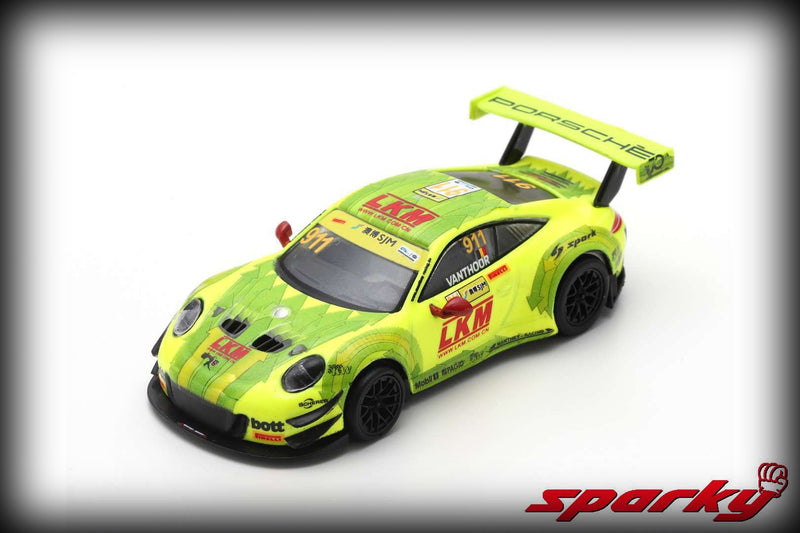 Chargez l&#39;image dans la visionneuse de la galerie, &lt;tc&gt;Porsche 911 GT3 R Nr.911 2018 SPARK 1:64&lt;/tc&gt;
