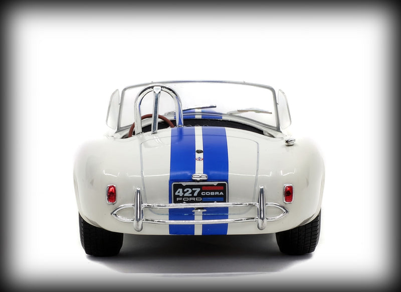 Chargez l&#39;image dans la visionneuse de la galerie, &lt;transcy&gt;Shelby Cobra 427 S/C Wimbledon White 1965 SOLIDO 1:18&lt;/transcy&gt;
