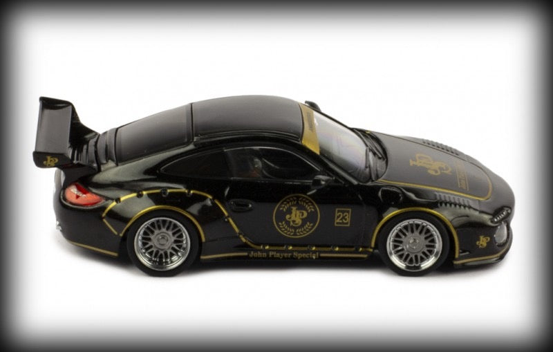 Laad de afbeelding in de Gallery-viewer, Porsche 911 OLD AND NEW 997 JOHN PLAYER SPECIAL IXO 1:43
